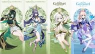 Nefer, Lauma, Nahida, and Kokomi (Image via HoYoverse)